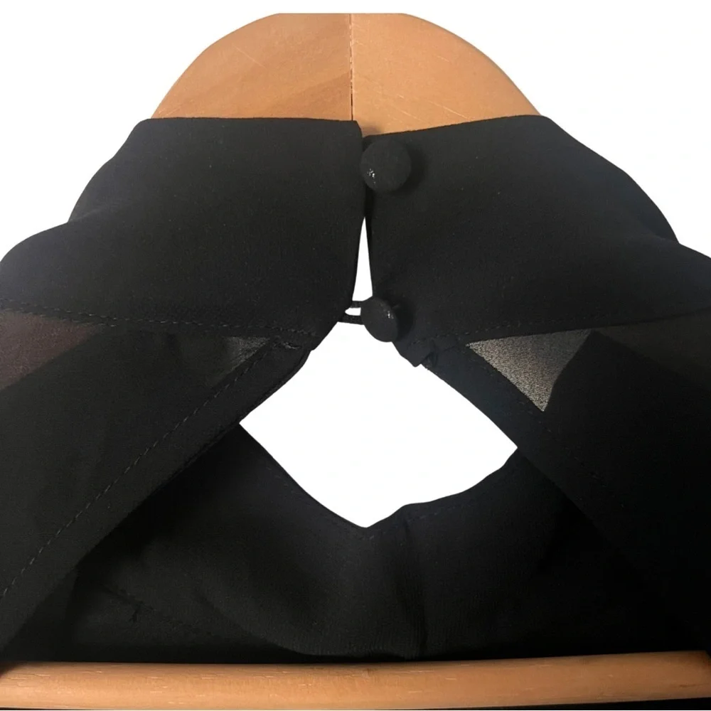 Lulus Seeking Sophistication Black Backless Balloon
Sheer Sleeve Maxi Dress, XL - Picture 3 of 13